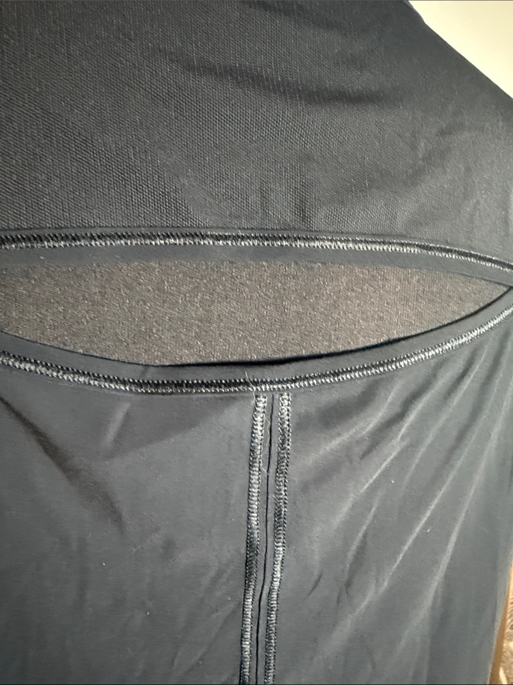 Lululemon Sculpt Cropped Black Athletic Tank Top – Performance Cutout Back SZM - Picture 6 of 7